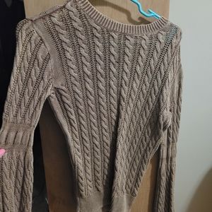 Gilded Intent long sleeve sweater